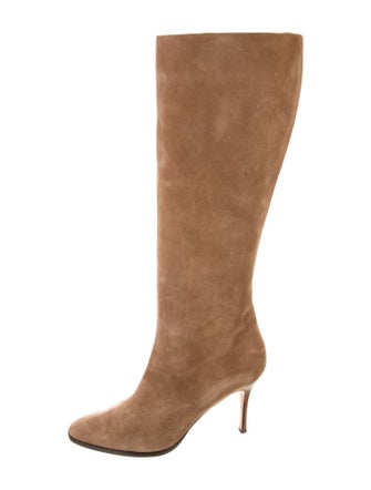 Manolo Blahnik Suede Boots
