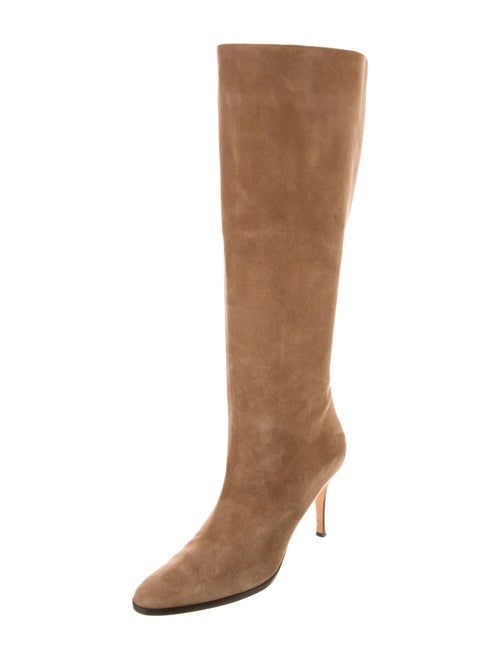 Manolo Blahnik Suede Boots