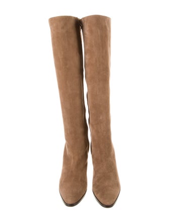 Manolo Blahnik Suede Boots