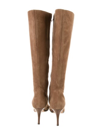 Manolo Blahnik Suede Boots