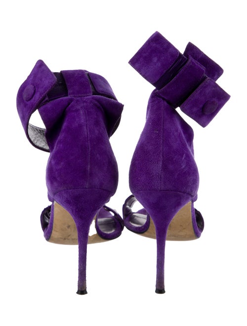 Manolo Blahnik Suede Sandals