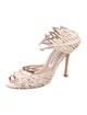 Manolo Blahnik Suede Sandals