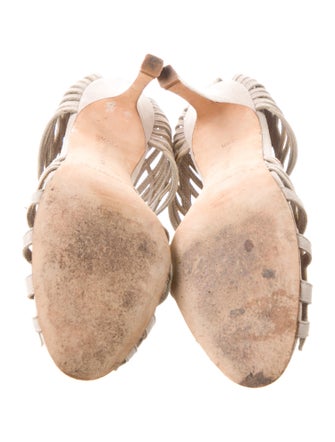 Manolo Blahnik Suede Sandals