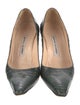 Manolo Blahnik Alligator Pumps