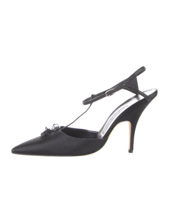 Manolo Blahnik T-Strap Pumps