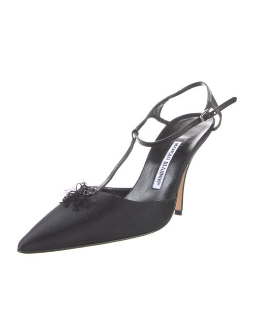 Manolo Blahnik T-Strap Pumps