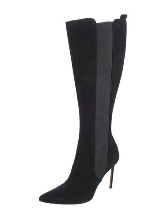 Manolo Blahnik Suede Boots