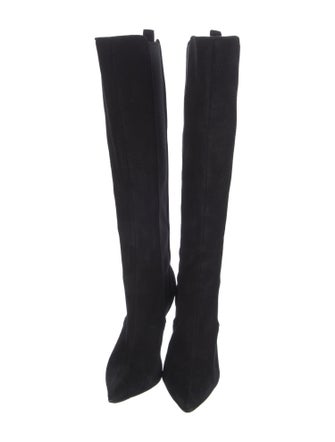 Manolo Blahnik Suede Boots