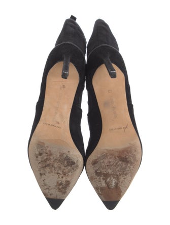 Manolo Blahnik Suede Boots