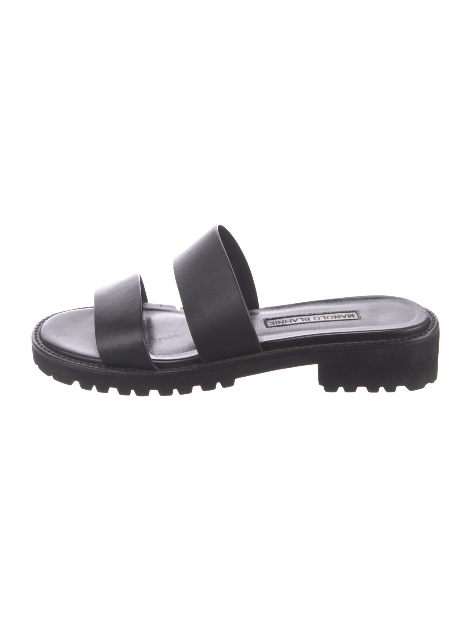 Manolo Blahnik Leather Sandals