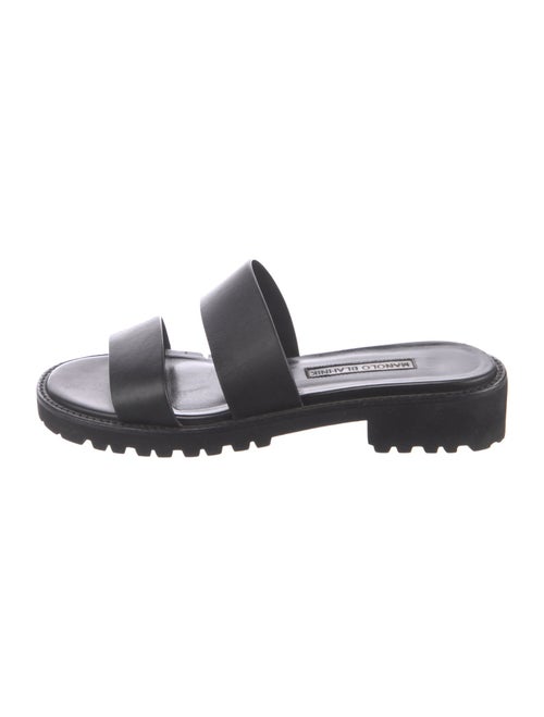 Manolo Blahnik Leather Sandals