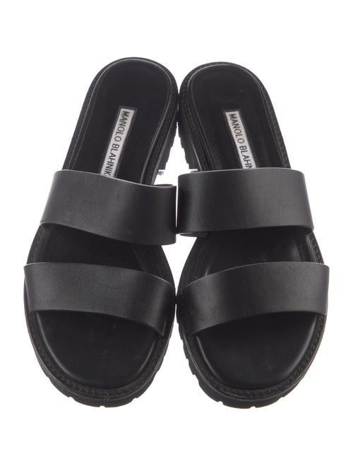 Manolo Blahnik Leather Sandals