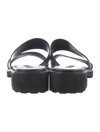 Manolo Blahnik Leather Sandals