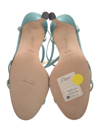 Manolo Blahnik Suede Sandals