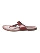 Manolo Blahnik Patent Leather Slides