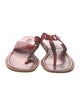 Manolo Blahnik Patent Leather Slides