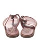 Manolo Blahnik Patent Leather Slides