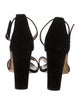 Manolo Blahnik Suede Sandals
