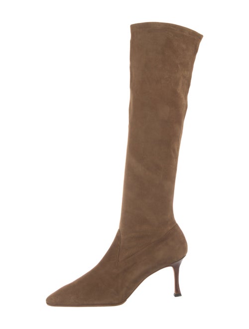 Manolo Blahnik Suede Boots