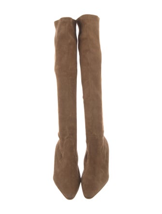 Manolo Blahnik Suede Boots