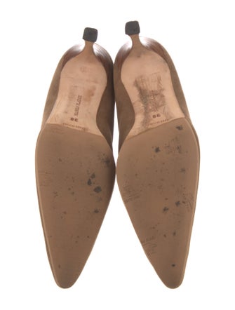 Manolo Blahnik Suede Boots