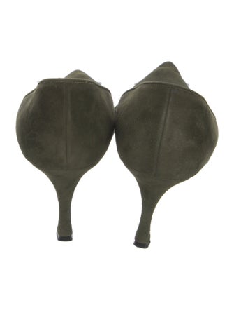Manolo Blahnik Suede Pumps