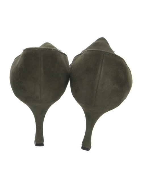 Manolo Blahnik Suede Pumps