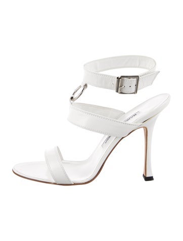 Manolo Blahnik Sandals Leather IT 36.5 | 6.5