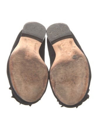 Manolo Blahnik Suede Flats