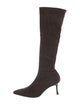Manolo Blahnik Suede Boots