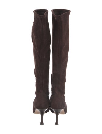 Manolo Blahnik Suede Boots