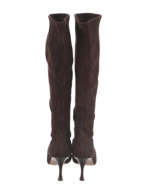 Manolo Blahnik Suede Boots