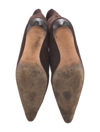 Manolo Blahnik Suede Boots