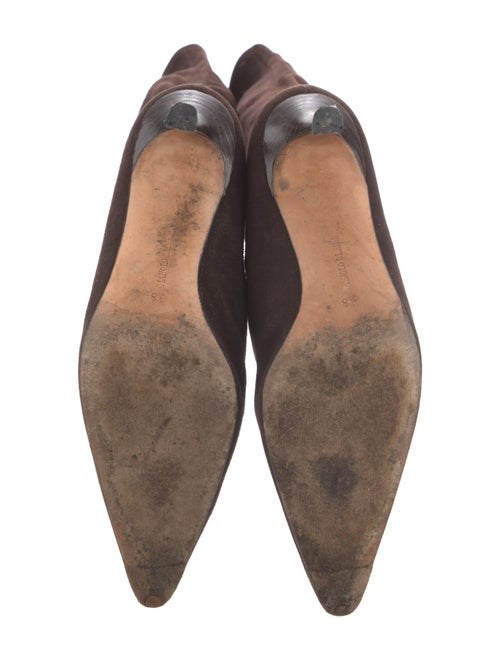Manolo Blahnik Suede Boots