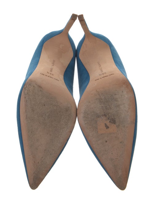 Manolo Blahnik Suede Pumps
