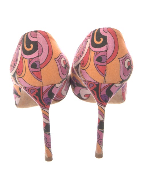Manolo Blahnik Printed Pumps