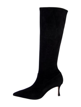 Manolo Blahnik Suede Boots