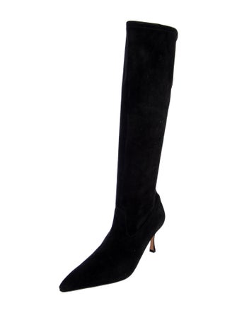 Manolo Blahnik Suede Boots
