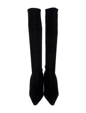 Manolo Blahnik Suede Boots