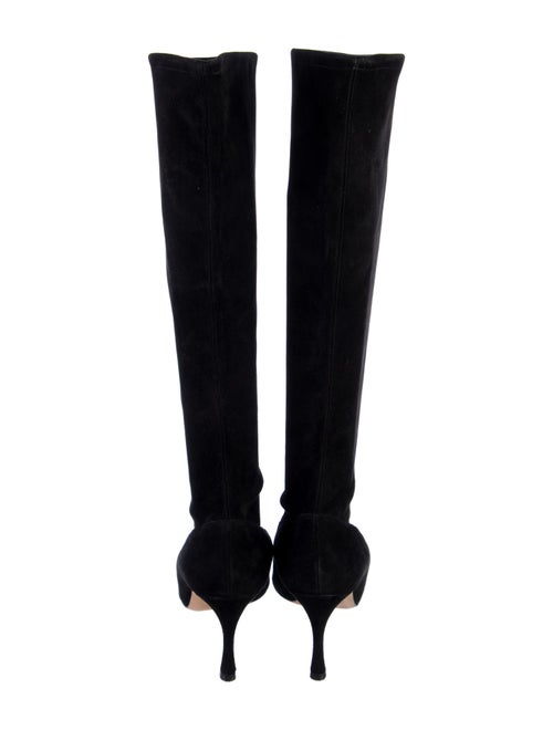 Manolo Blahnik Suede Boots