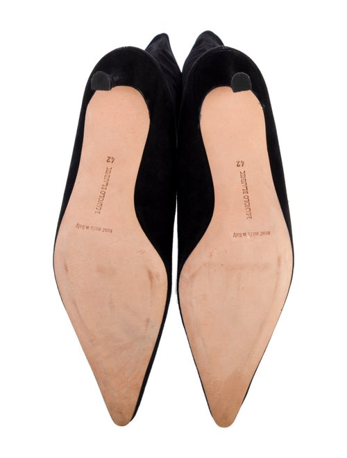 Manolo Blahnik Suede Boots