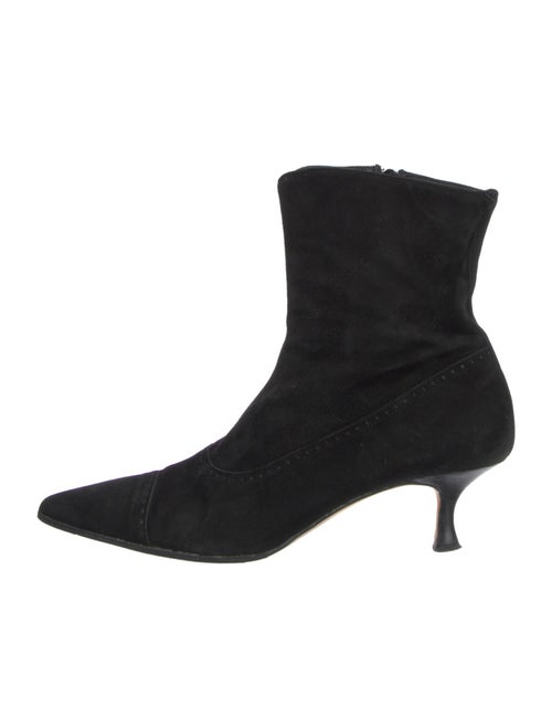 Manolo Blahnik Suede Boots