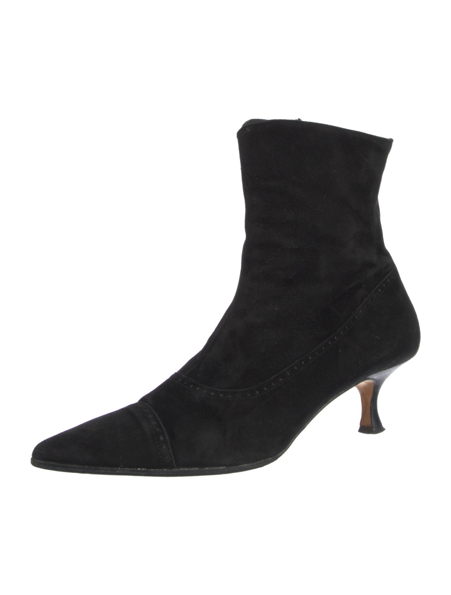 Manolo Blahnik Suede Boots