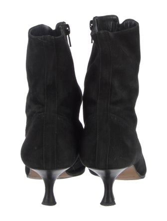 Manolo Blahnik Suede Boots