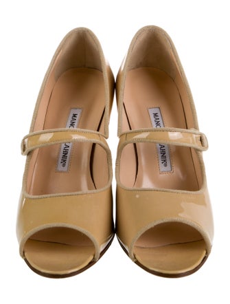 Manolo Blahnik Patent Leather Pumps