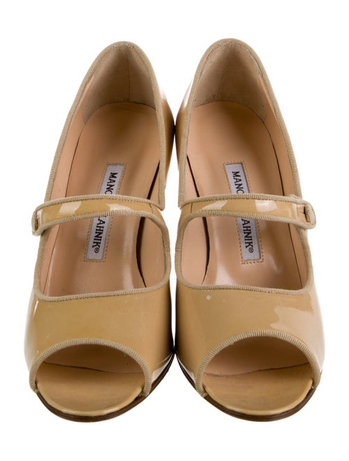 Manolo Blahnik Patent Leather Pumps