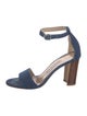 Manolo Blahnik Denim Sandals