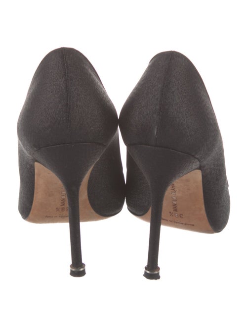 Manolo Blahnik Crystal Embellishments Pumps