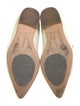 Manolo Blahnik Suede Mary Jane Flats