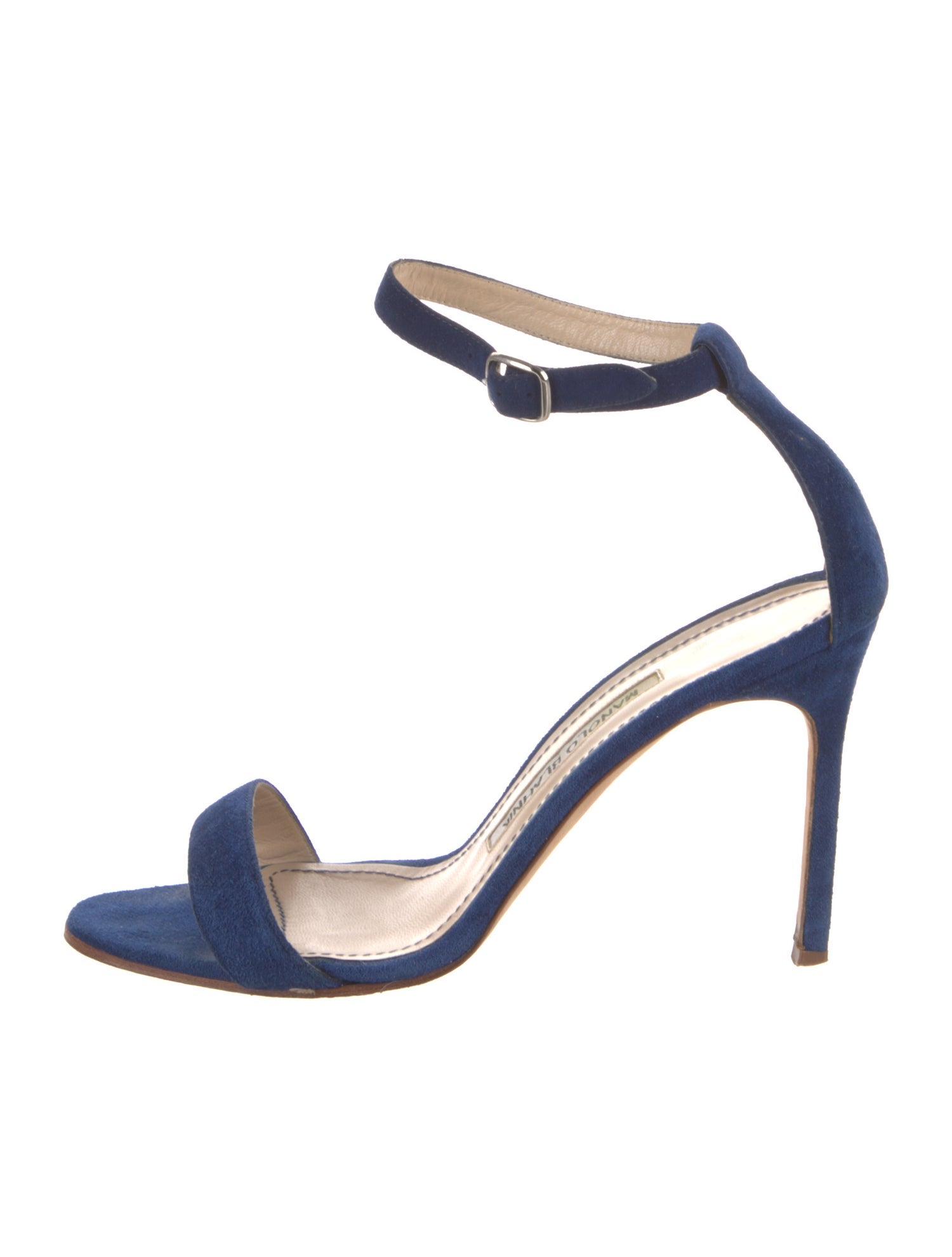 Manolo Blahnik Suede Sandals